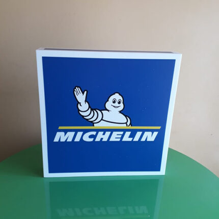 custom neon box michelin